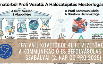 Így Válj Követőből 4Life Vezetővé – A Kommunikáció és Befolyásolás Új Szabályai (2. Nap Go Pro 2025)