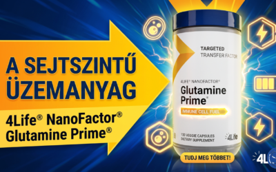 Vége az ólmos fáradtságnak: Ez a sejtjeid valódi üzemanyaga (4Life Glutamine Prime)