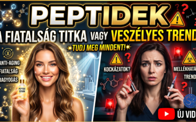 Peptidek: A fiatalság titka vagy veszélyes trend? (Amit senki nem mond el)